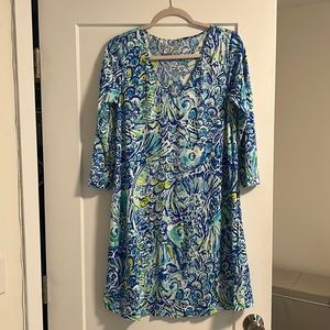 Blue Lilly Pulitzer dress